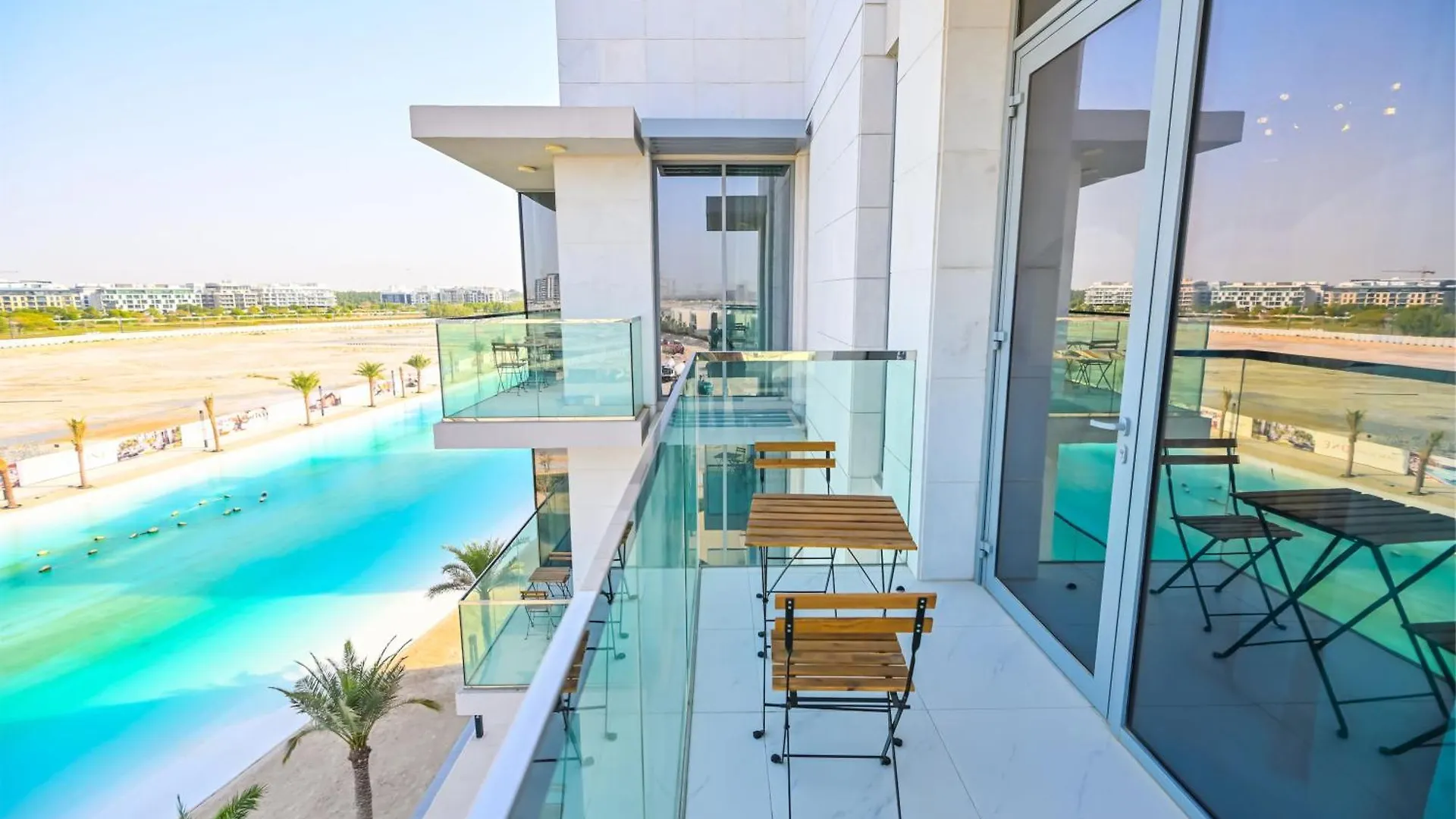 Apartment 1Br Escape By The Lagoon In District One Meydan Dubai United Arab Emirates